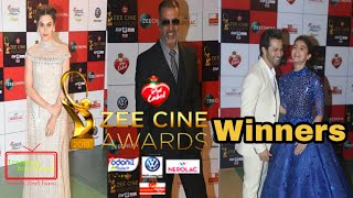 Zee Cine Awards 2018 Winners | Akshay Kumar, Varun Dhawan, Alia Bhatt And Sridevi Win Big