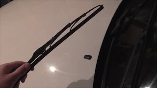 Как заменить щетки стеклоочистителя, каркасные или без каркасные (PitStopMD)