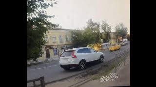 В Моршанске столкнулись скорая помощь и легковой автомобиль