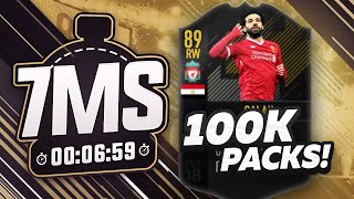 OTW SALAH 7 MINUTE SQUAD BUILDER WITH TOM +100K PACKS!! - FIFA 18 ULTIMATE TEAM