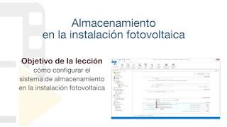 Tutorial de Solarius PV - El almacenamiento en la instalación fotovoltaica - ACCA Software