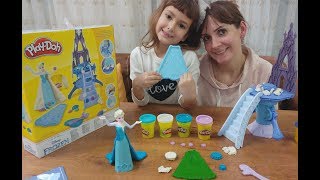KARLAR ÜLKESİ ELSA DİSNEY FROZEN PLAY-DOH, Toys unboxing, oyuncak