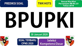 PREDIKSI SOAL CPNS TWK H.O.T.S - SEJARAH LAHIRNYA BPUPKI