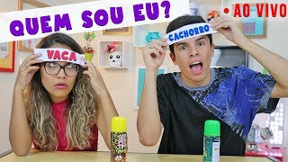 DESAFIO QUEM SOU EU!? - AO VIVO! - KIDS FUN