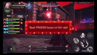 DayBreak Legends- SEAL Prison BOSS LVL 54 RAID