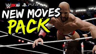 WWE 2K16 DLC: New Moves Pack! (PS4)