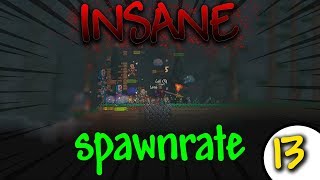 Terraria Expert Hardcore Insane Spawnrate Challenge #13