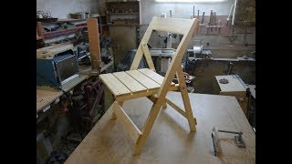 Складной стул для дачи. Homemade chair.