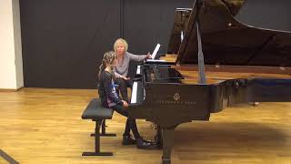 12.11.2017 Mira Marchenko’s master-classes. Anna Arsenjeva. Chamber Hall of EAMT, Tallinn, Estonia
