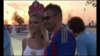 Наталья Немчинова (Андреева) на камеру! Самая красивая болельщица ЧМ 2018 шокировала Видео