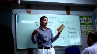ロシア語公開講座　2011年秋　やさしいロシア語会話　須藤アレキサンドラ