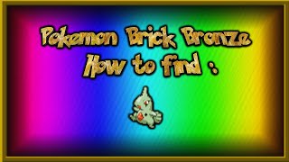 Pokemon Brick Bronze #1 | How to find Larvitar