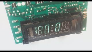Ремонт електронного таймера духовки  Ремонт електродуховки