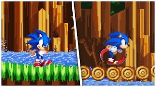 Sonic Mania ✪ Good Future Green Hill Zone Mod