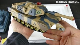 RC Battle Tanks - M1A3 Abrams & Tiger 1