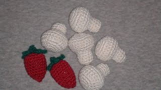 Шампиньон! Вязание крючком.  Knitted mushrooms.