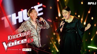 Knock Out : ทุย - Da Ya Think I'm Sexy? VS ฝ้าย - Stone Cold - The Voice Thailand 6 - 7 Jan 2018