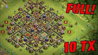 clash of clans непобедимая база 10тх 2019
