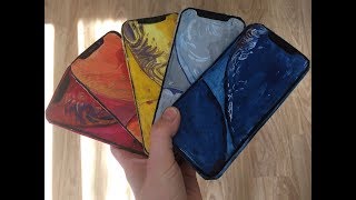 ВСЕ ЦВЕТА АЙФОНА XR ИЗ КАРТОНА| обзор iphone XR из картона
