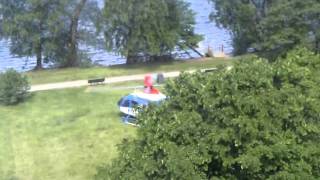 Helikopter landar igen