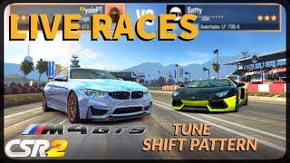 CSR Racing 2 - BMW M4 GTS - Tune and shift pattern - Live races