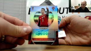 Jordan's 2018 Panini Prizm World Cup Soccer Break   Ronaldo!