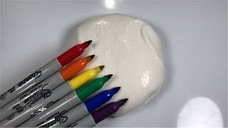 Coloring Slime Mixing - The Most Satisfying Slime Video #287