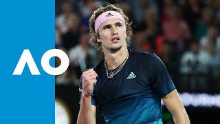 Alexander Zverev v Alex Bolt match highlights (3R) | Australian Open 2019