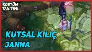 Kutsal Kılıç Janna (Kostüm Tanıtımı) League of Legends