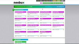 ЗАРАБОТОК НА ПРОСМОТРЕ РЕКЛАМЫ БЕЗ ВЛОЖЕНИЙ   NEOBUX   ЗАРАБОТОК ДЛЯ НОВИЧКОВ