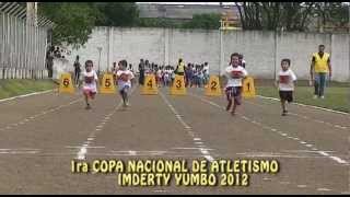 CARRERA DE 100 METROS NIÑOS IMDERTY YUMBO 2012