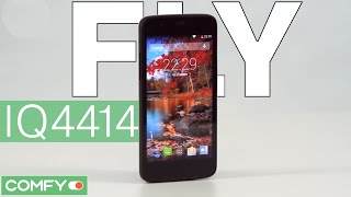 Fly  IQ4414 EVO Tech 3 - доступный смартфон с хорошим экраном - Видеодемонстрация от Comfy