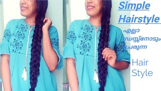 #Indian Hairstyle for medium and long hair