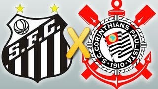 Santos 1 x 1 Corinthians - 2º jogo Final Paulistão 19-05-2013 - Timão Campeão - Jogo Completo