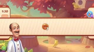 Homescapes Level 667 With No Boosters - Bonus Scene With Austin