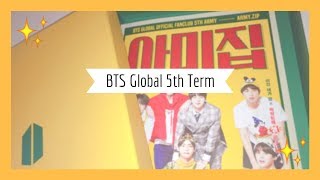 Unboxing | BTS Global Fanclub 5th Term Membership Army Kit ? 방탄소년단