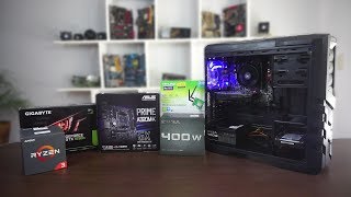 Ensamblando otra opción de PC Gamer barata con Ryzen 1200 y 1050TI - Proto HW