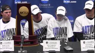 Division III World Series final: UW-Whitewater postgame