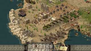 Stronghold Crusader Multiplayer - 1vs1 | Lord Crackedhead vs SergiuHellDragoon | Deathmatch [1080p]