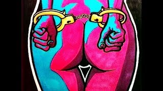 Drawing HANDCUFFED GIRL - Pop Art Style