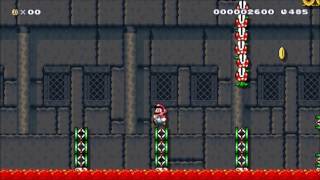 1 Block Challenges+Extras Castle: Beating Super Mario Maker's Requested Levels!