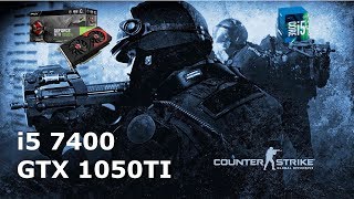 CS:GO i5 7400 GTX 1050TI