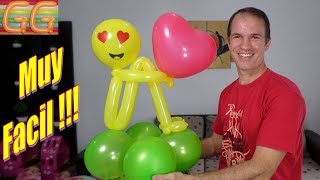 manualidades para el 14 de febrero - regalos para san valentin - globoflexia facil