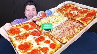 Pizza Hut Box • 5,928 Calories • MUKBANG
