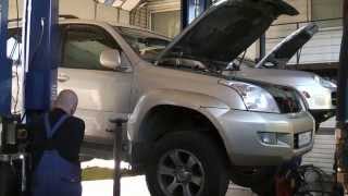 Замена катализатора  Toyota Land Cruiser.Замена катализатора в СПБ.