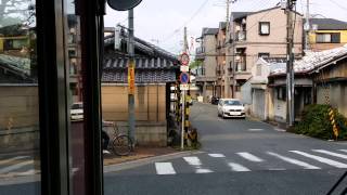 京阪バス 寝屋川守口線 1号経路 前面展望 京阪守口市駅～土居～八番～仁和寺～寝屋川市駅