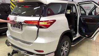 Toyota Fortuner - доп мультимедиа + 360 + 3 доп монитора пассажирам