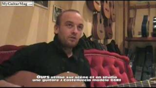 Interview du chanteur et guitariste Ours