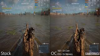 Assassin's Creed Origins - GTX 1050 Ti Stock vs OC - i5 3570 - Ultra Settings - 8GB RAM