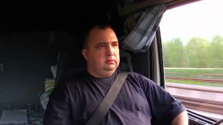 Дальнобой по Европе.Режимы переключения передач на #Volvo FH и экономичное управление траком #1